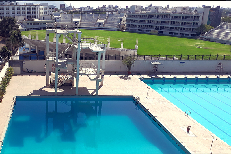 Campus swimming pool