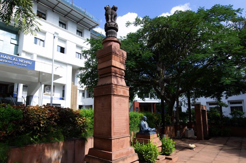 MGMU Campus Indian Emblem